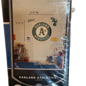 NEW Fathead Oakland Athletics Logo Wall Decal ~ Size 3’ x 3’